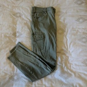 Green cargo pants